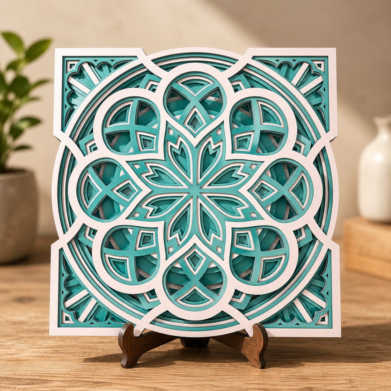 Layered Mandala Wall Art
